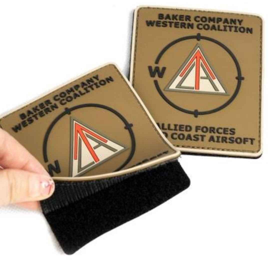 Velcro back patches